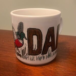 Grindley England Houze Vintage DAD Duck Father's Day Coffee Cup Mug EUC